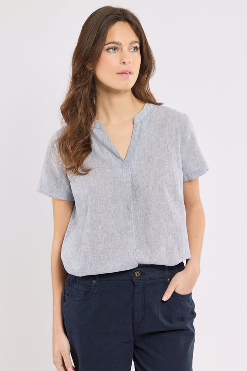 Tunique col V CAMOELA - Bermudes - 1