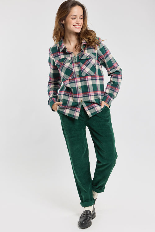 Chemise à carreaux COURSIVE - Bermudes - 3