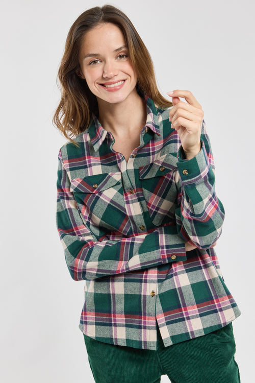 Chemise à carreaux COURSIVE - Bermudes - 1