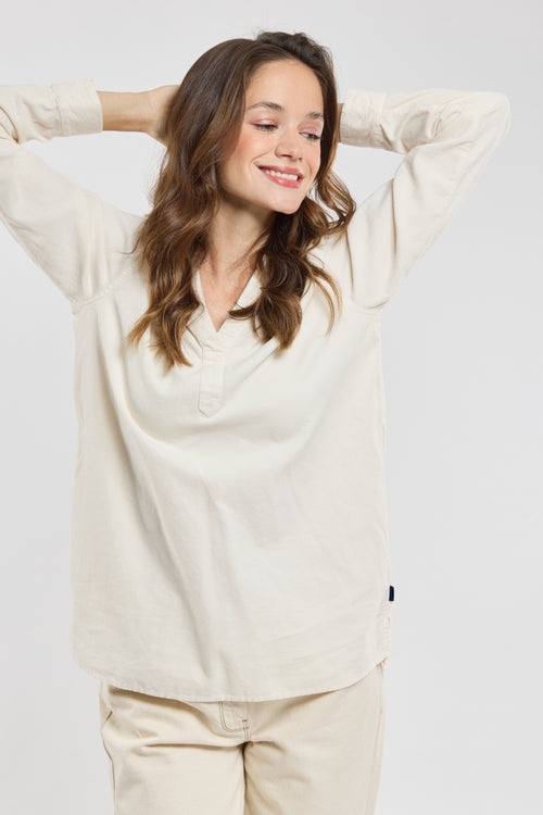 Tunique col V CHELBANE - Bermudes - 4