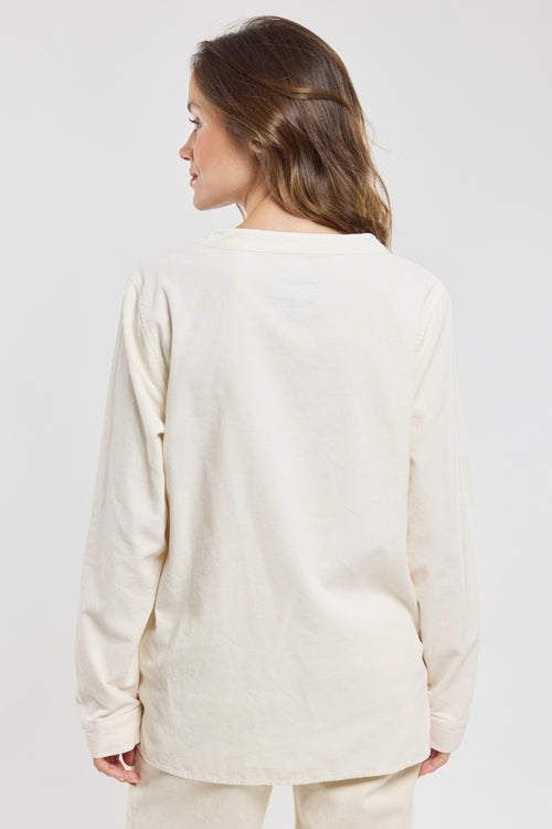 Tunique col V CHELBANE - Bermudes - 3