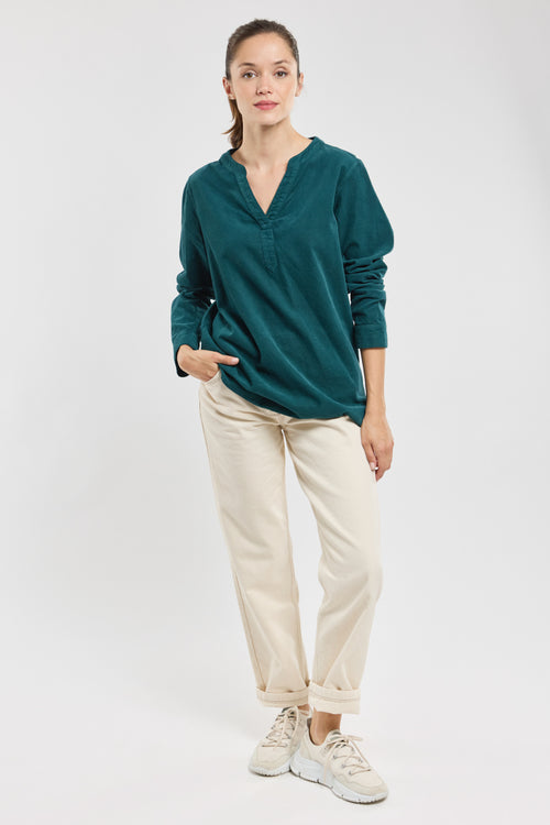 Tunique col V CHELBANE - Bermudes - 4