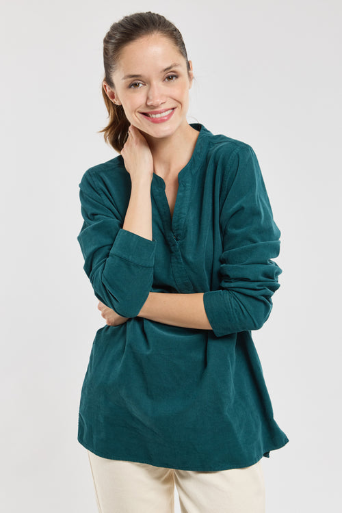 Tunique col V CHELBANE - Bermudes - 2