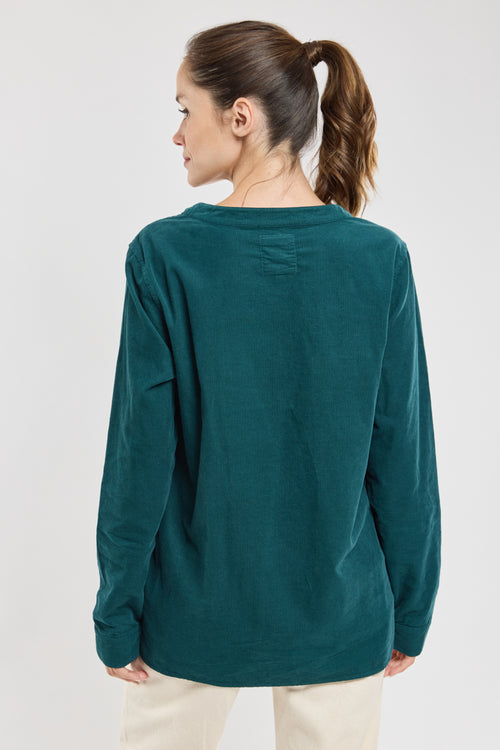 Tunique col V CHELBANE - Bermudes - 3