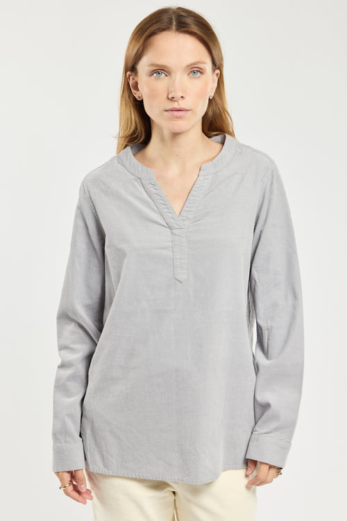 Blouse col V CHELBANE - Bermudes - 4