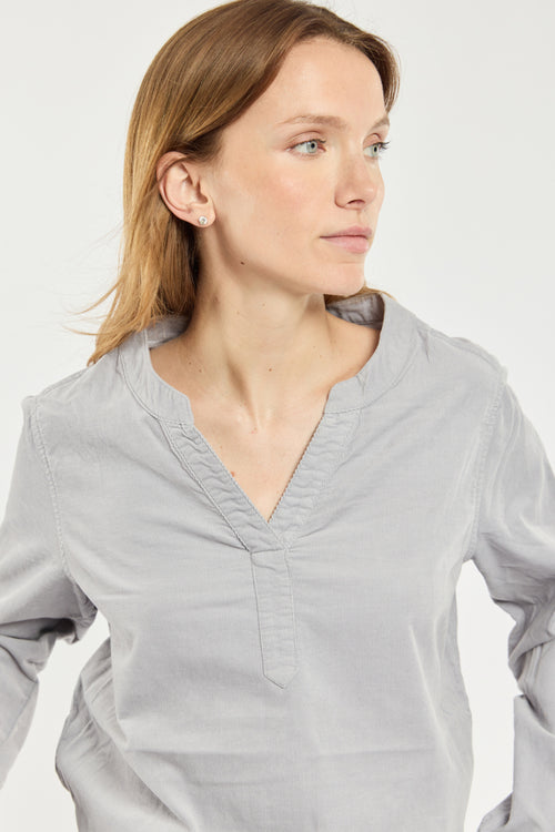 Blouse col V CHELBANE - Bermudes - 2