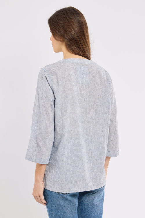 Tunique manches 3/4 CORIE - coton - Bermudes - 4