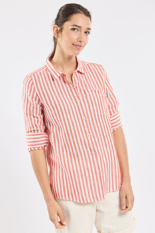 Chemise rayée CREWLINE - Bermudes - 1