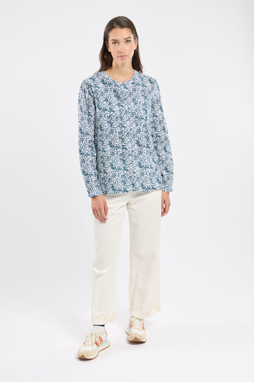 Blouse fleurie CORLYNE - Bermudes - 3