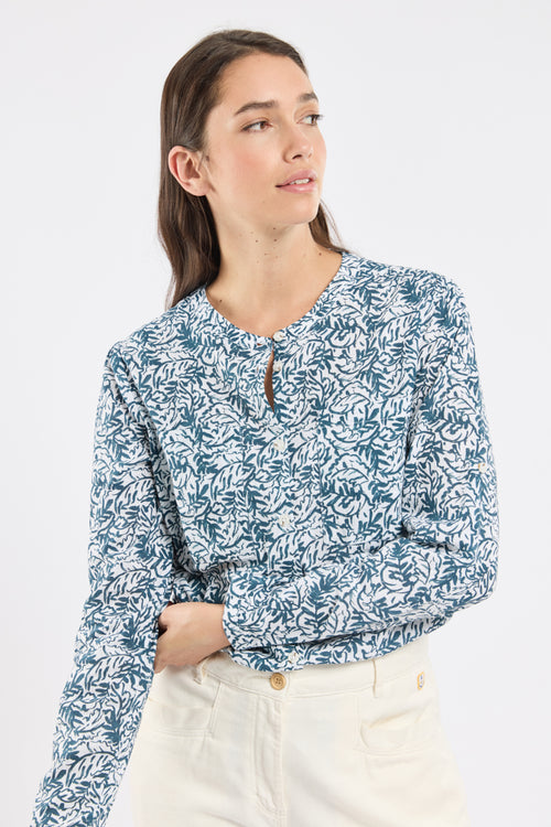 Blouse fleurie CORLYNE - Bermudes - 4