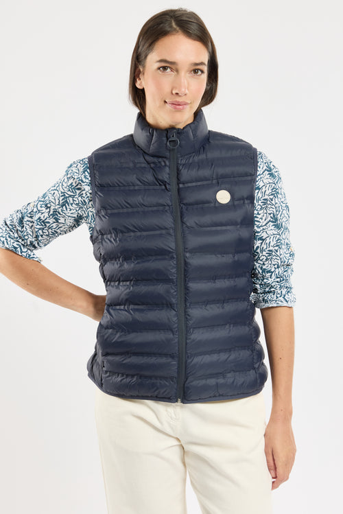 Doudoune sans manche BORDAGE - polyamide recyclé - Bermudes - 1