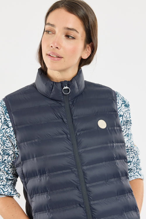 Doudoune sans manche BORDAGE - polyamide recyclé - Bermudes - 2