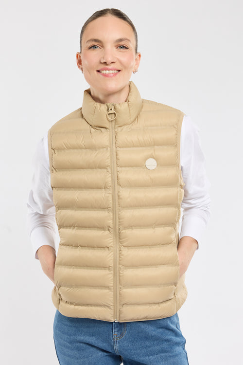 Doudoune sans manche BORDAGE - polyamide recyclé - Bermudes - 1