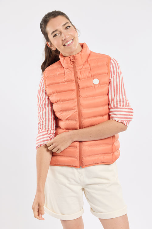 Doudoune sans manche BORDAGE - polyamide recyclé - Bermudes - 1