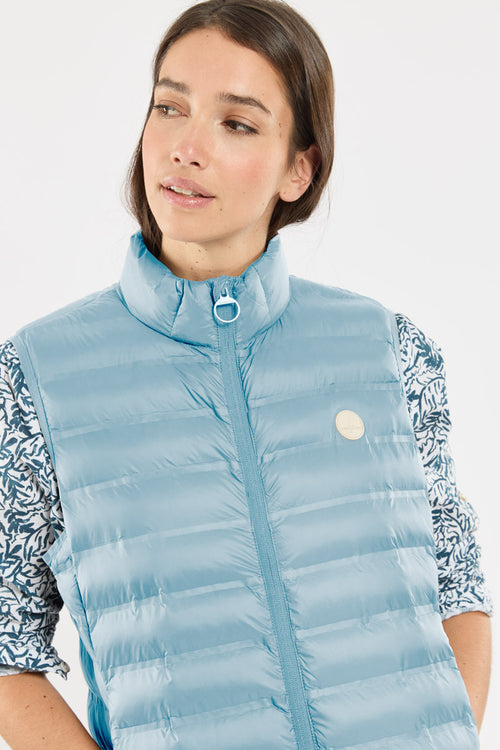 Doudoune sans manche BORDAGE - polyamide recyclé - Bermudes - 3