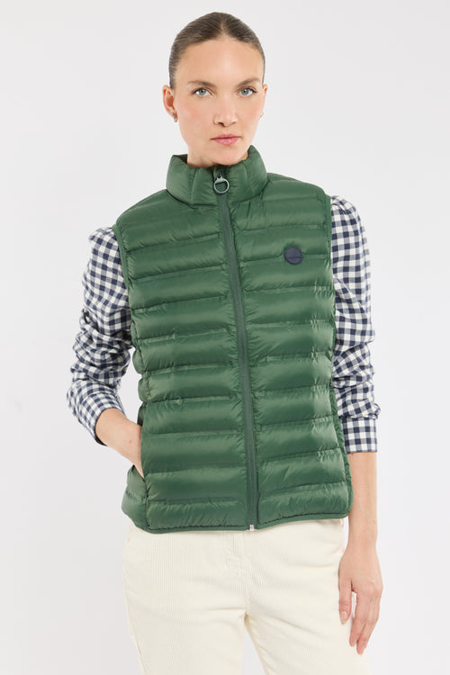 Doudoune sans manche BORDAGE - polyamide recyclé - Bermudes - 1