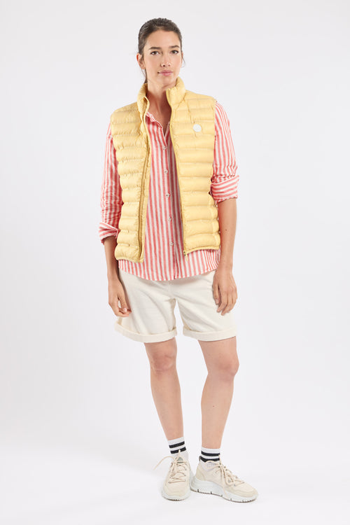 Doudoune sans manche BORDAGE - polyamide recyclé - Bermudes - 1