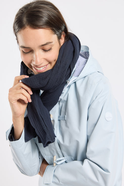 Foulard JORLYNE - gaze de coton - Bermudes - 1