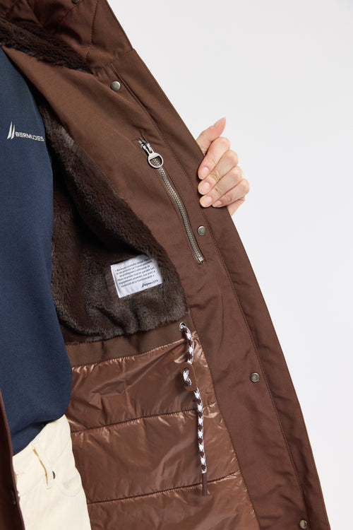 Parka longue BLAZIK - polyester recyclé - Bermudes - 6