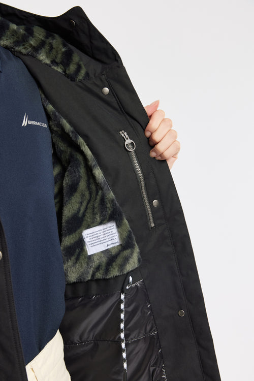 Parka longue BLAZIK - polyester recyclé - Bermudes - 4