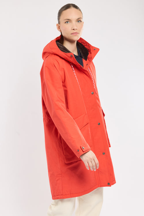 Parka longue BLAZIK - polyester recyclé - Bermudes - 1