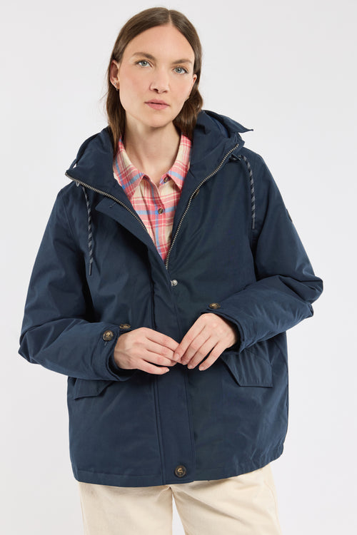 Parka courte BAGAD - polyester recyclé - Bermudes - 1