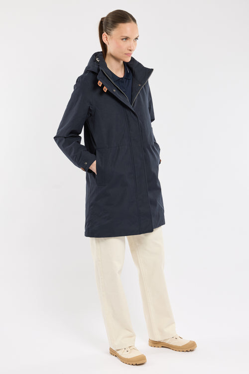 Parka longue BREVIK - polyester recyclé - Bermudes - 3