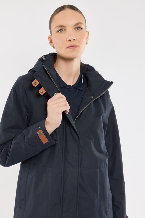 Parka longue BREVIK - polyester recyclé - Bermudes - 2