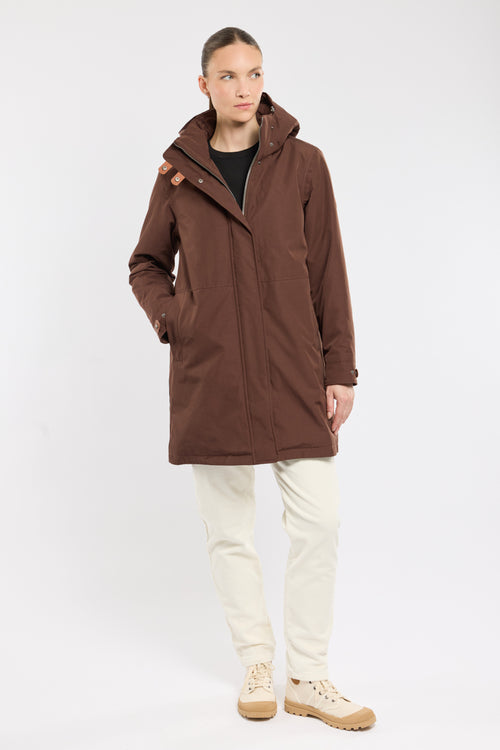 Parka longue BREVIK - polyester recyclé - Bermudes - 3