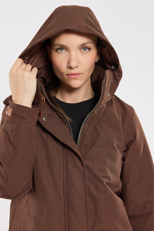 Parka longue BREVIK - polyester recyclé - Bermudes - 5