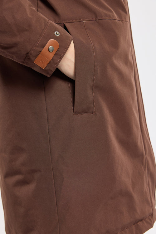 Parka longue BREVIK - polyester recyclé - Bermudes - 4