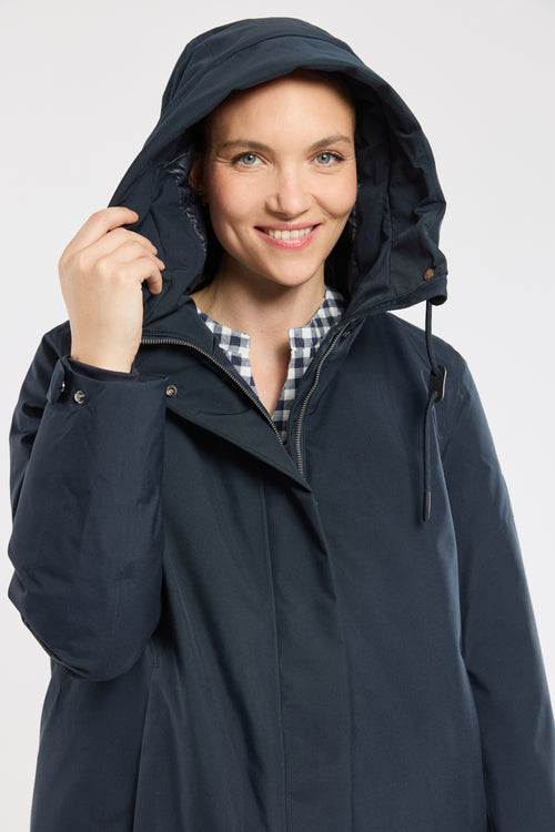 Parka longue BROSKOS - polyester recyclé - Bermudes - 4