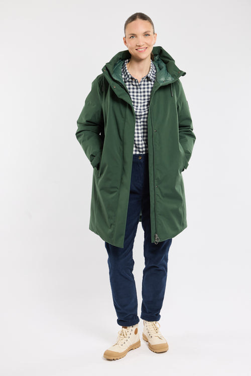 Parka longue BROSKOS - polyester recyclé - Bermudes - 3