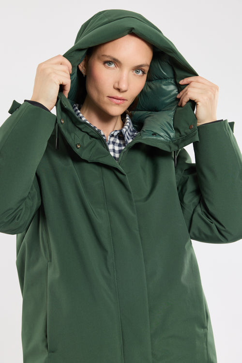 Parka longue BROSKOS - polyester recyclé - Bermudes - 2