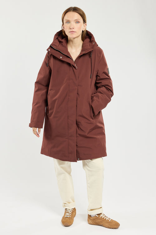 Parka longue BROSKOS - polyester recyclé - Bermudes - 3