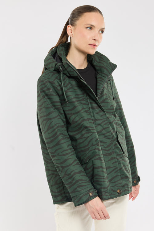 Parka courte BAGAD - polyester recyclé - Bermudes - 1