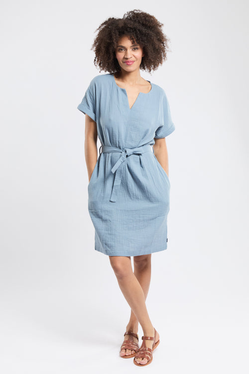 Robe ceinturée CASSYL - Bermudes - 5