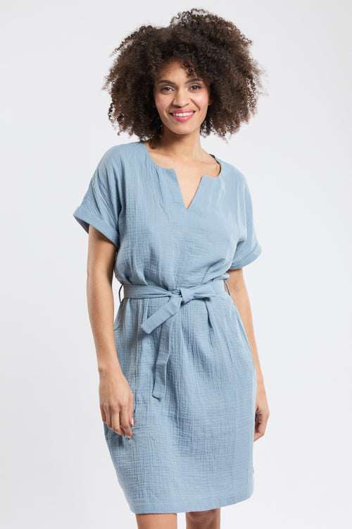 Robe ceinturée CASSYL - Bermudes - 1