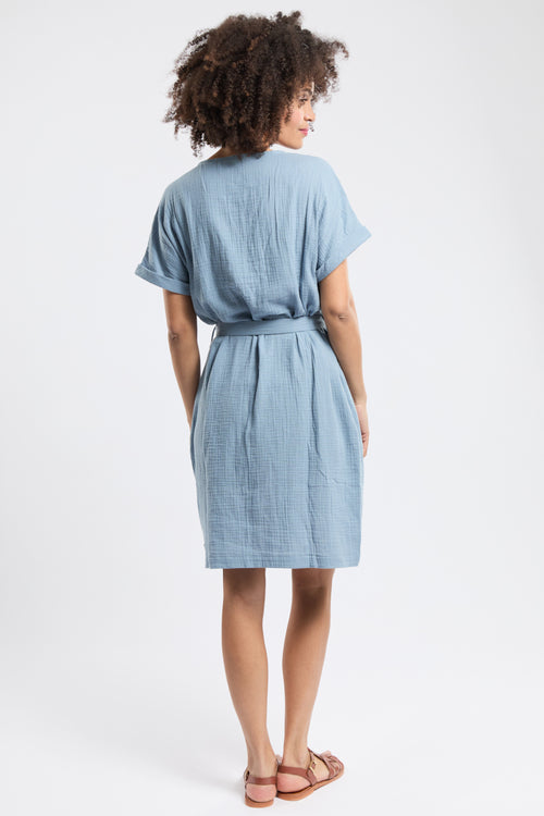 Robe ceinturée CASSYL - Bermudes - 2