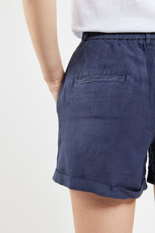 Short léger LENNON - lin - Bermudes - 4