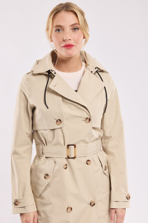 Trench long BEAUCE - polyester recyclé - Bermudes - 2