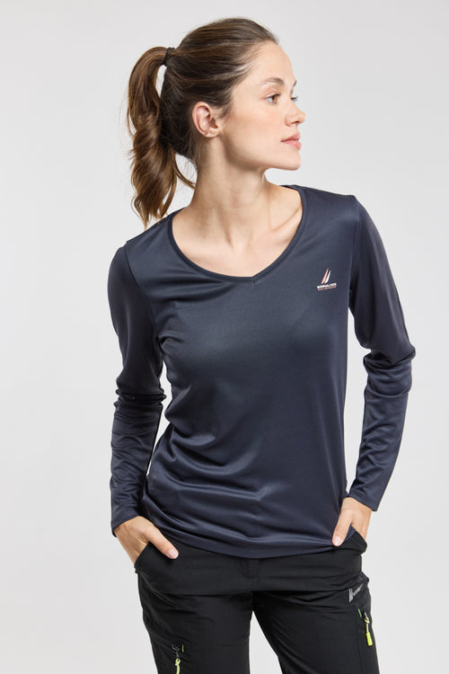 T-shirt manches longues COLMAN - polyester recyclé - Bermudes - 3