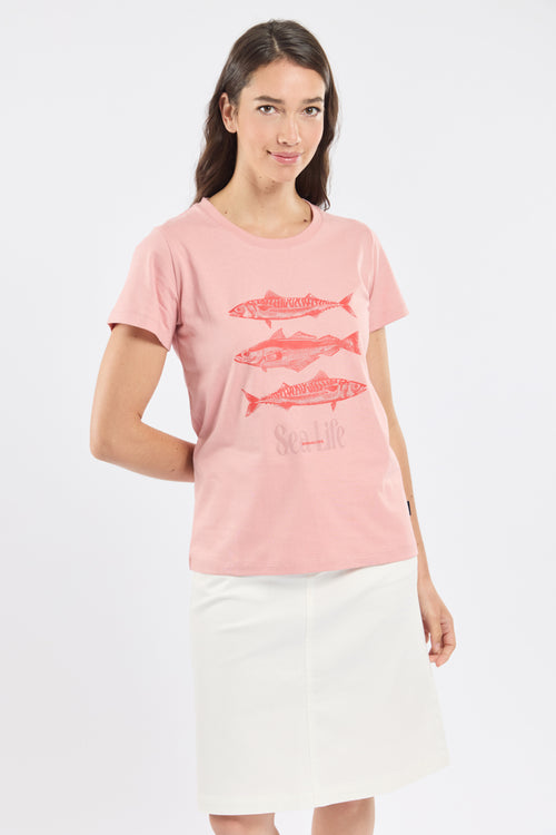 T-shirt sérigraphié CYBAILLE - coton - Bermudes - 4