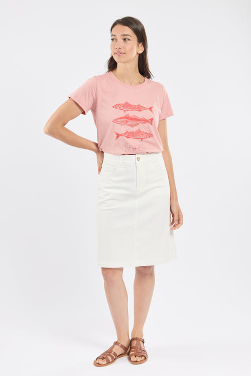 T-shirt sérigraphié CYBAILLE - coton - Bermudes - 3