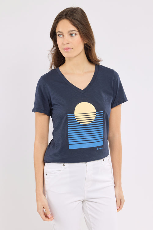 T-shirt CLORYS - coton léger - Bermudes - 1