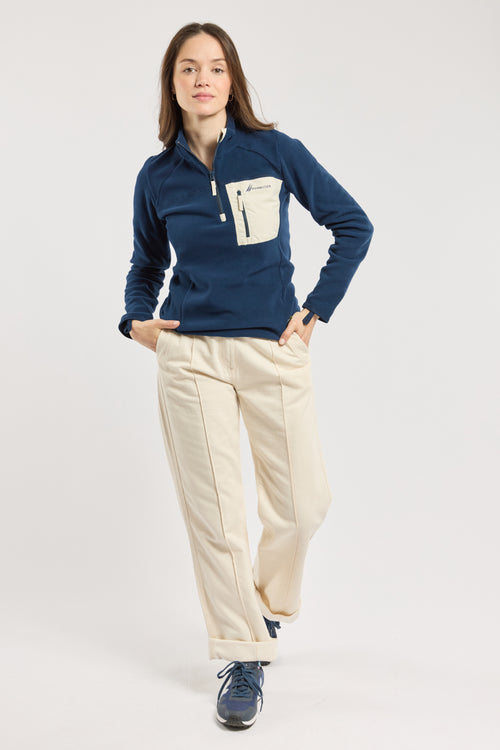 Sweat polaire zippé MOLENE - Micropolaire Polartec® - Bermudes - 3