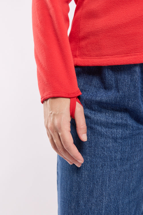 Sweat polaire zippé MOLENE - Micropolaire Polartec® - Bermudes - 3