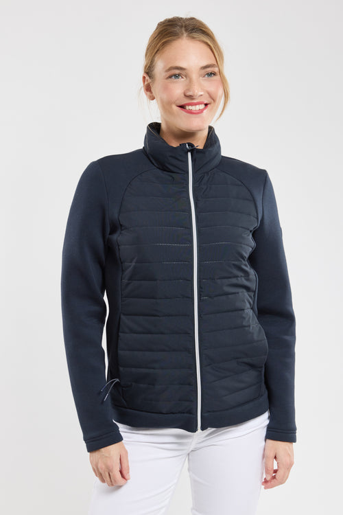 Veste polaire bi-matière MOSSON - Bermudes - 1