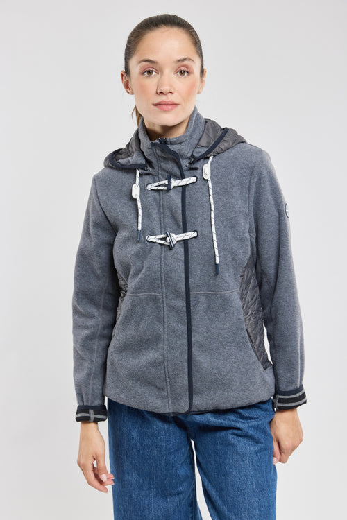 Polaire bi-matière MOGGA - Bermudes - 1