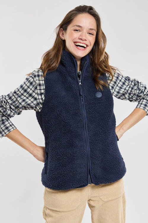 Polaire sans manches moutonnée MACAEL - Bermudes - 1